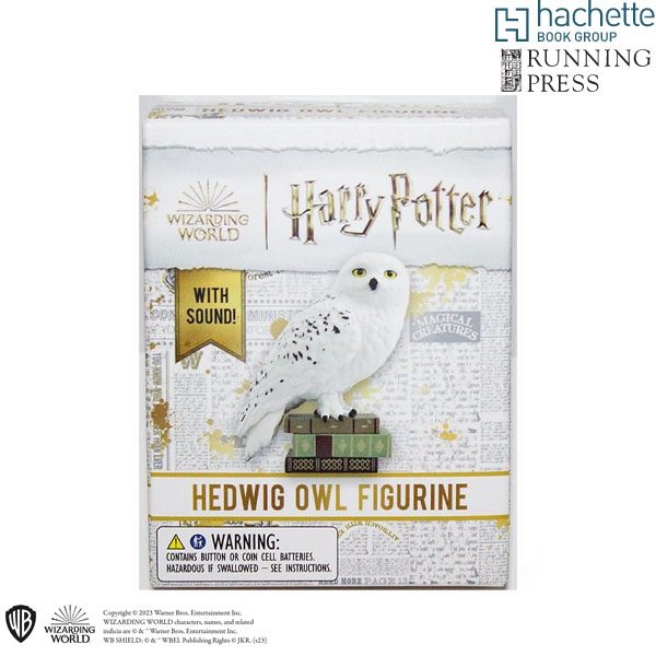 Running Press Harry Potter Hedwig the Owl Figurine with Sound
